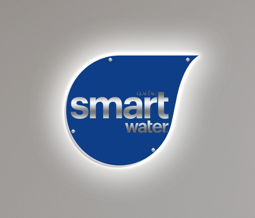 Smart Water Droplet Custom Acrylic Backlit Sign – Light Your Way