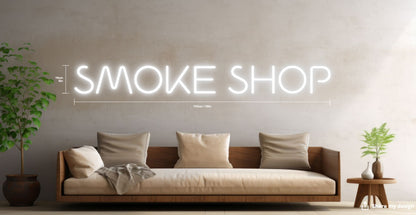 SMOKE SHOP Custom Neon Sign