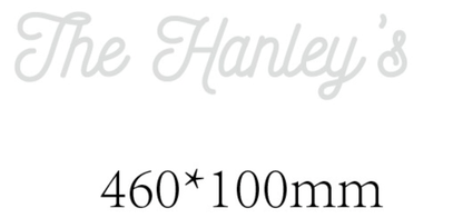 The Hanley's Custom Neon Sign (2FT Length) - Light Your Way