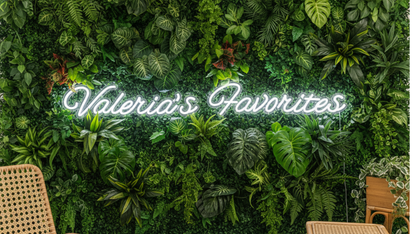 Valeria's Favorites Custom Neon Sign (Discounted Quote)