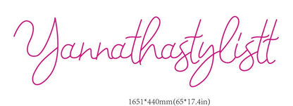 Yannathastylistt Custom Neon Sign - Light Your Way